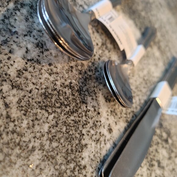 Camping utensils, 3x table spoon, 3x tea spoon, 3x knife in all 9 pieces - Picture 2 of 7
